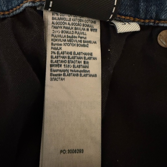 7 For All Mankind Slimmy Luxe Sport Dark Blue Denim Jeans Men's Size 31x31 - Picture 8 of 9